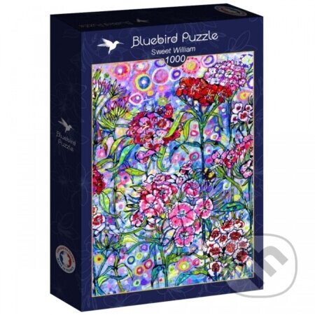 Puzzle Ružové kvety - Sally Rich