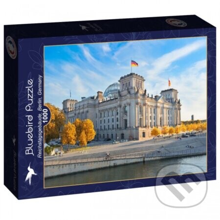 Puzzle Reichstagsgebäude, Berlín, Nemecko - Bluebird