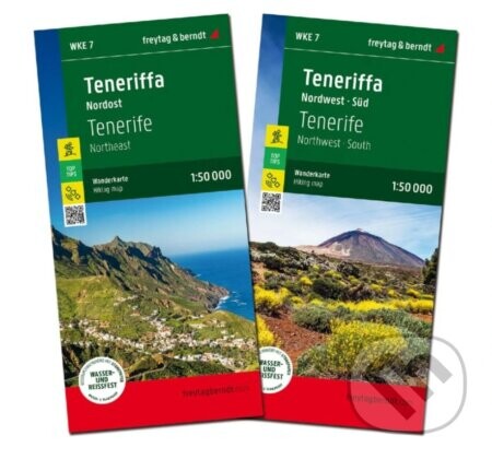 Tenerife severovýchod, severozápad a juh set 1: 50 000 - freytag&berndt