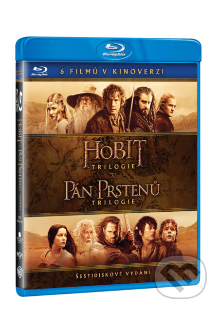 Kolekce Středozemě 6BD Blu-ray