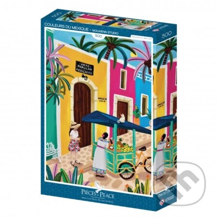 Puzzle Farby Mexika - Pieces & Peace