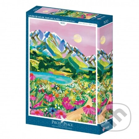 Puzzle Lever de Soleil sur les Alpes - Pieces & Peace