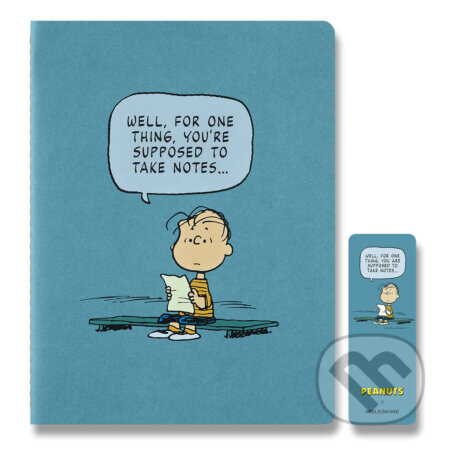 Moleskine  -  zošit Peanuts (modrý) - Moleskine