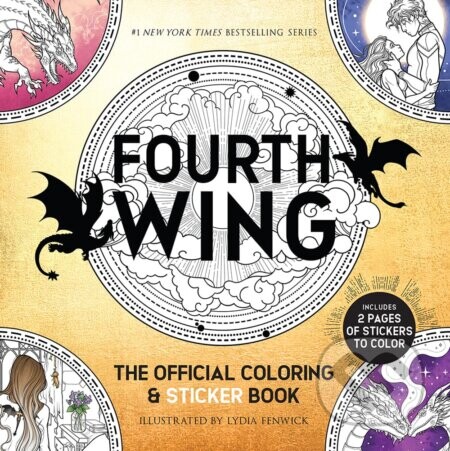 Fourth Wing: The Official Coloring & Sticker Book - Lydia Fenwick