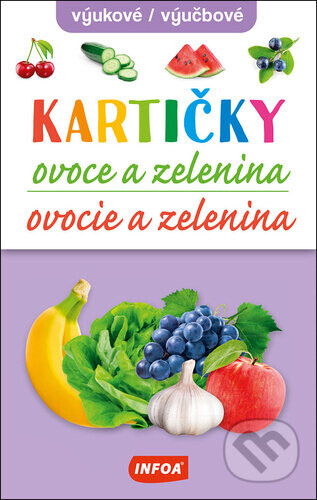 Výukové / výučbové karty - Ovoce a zelenina - INFOA