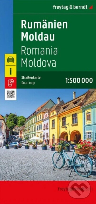 Rumunsko, Moldavsko 1: 500 000 - freytag&berndt