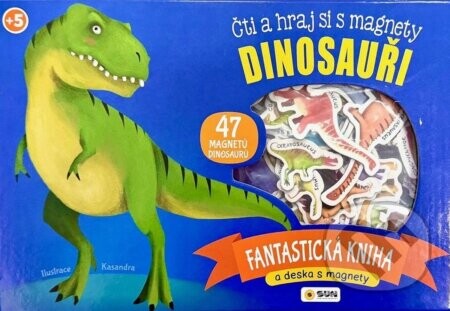 Čti a hraj si s magnety Dinosauři