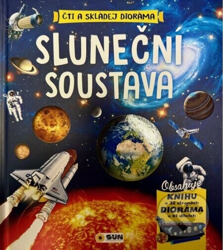 Čti a skládej Dioráma - Sluneční soustava