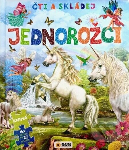 Čti s skládej - Jednorožci