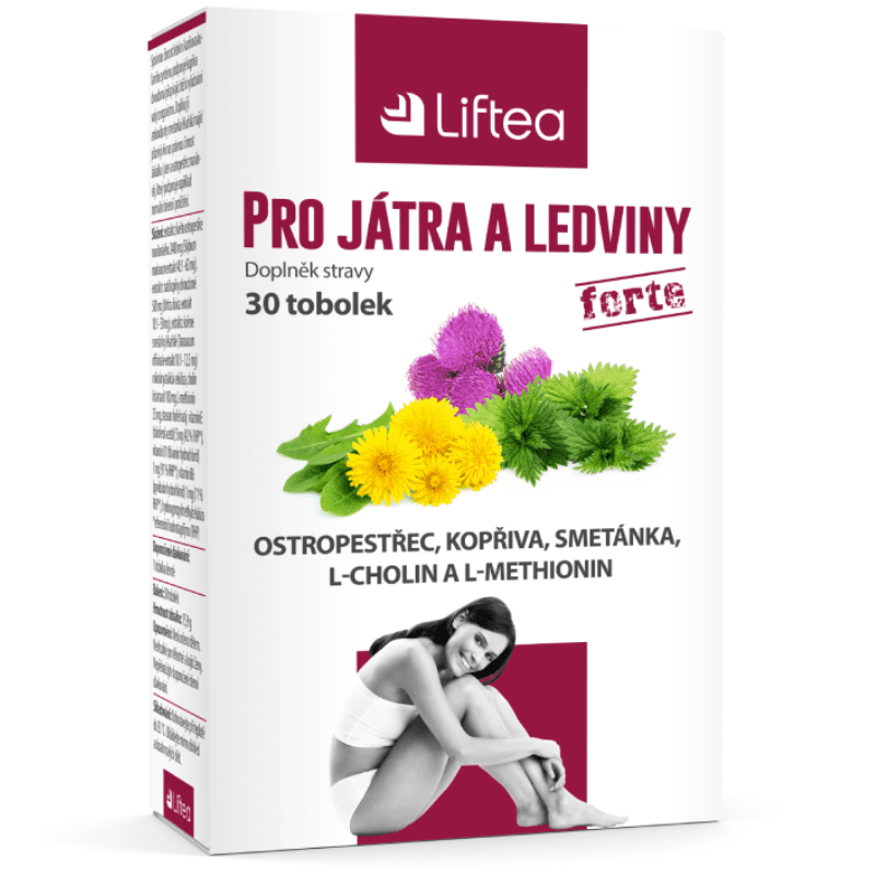 Liftea Pro játra a ledviny, 30 tobolek