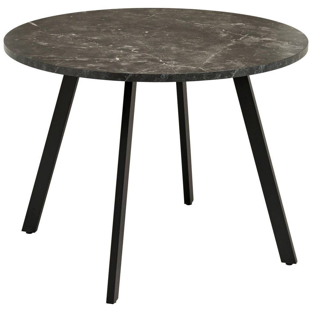 B&B Italia JÍDELNÍ STŮL, černá, 100/76/100 cm