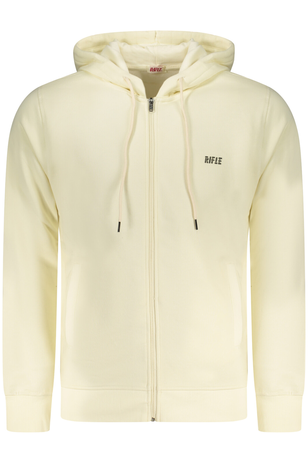 RIFLE MEN'S ZIP-UP SWEATSHIRT WHITE