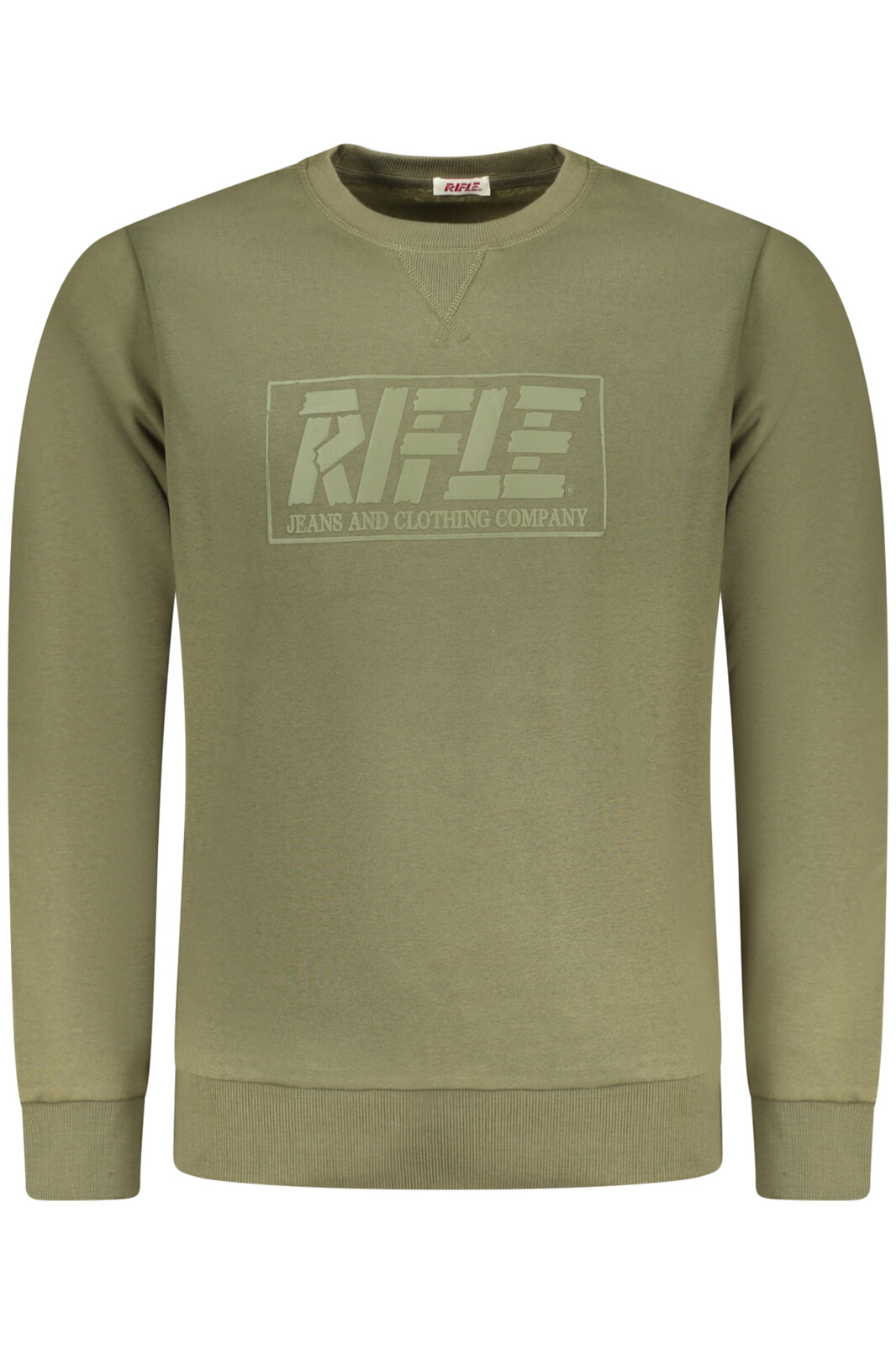 RIFLE MEN'S ZIP-UP SWEATSHIRT GREEN