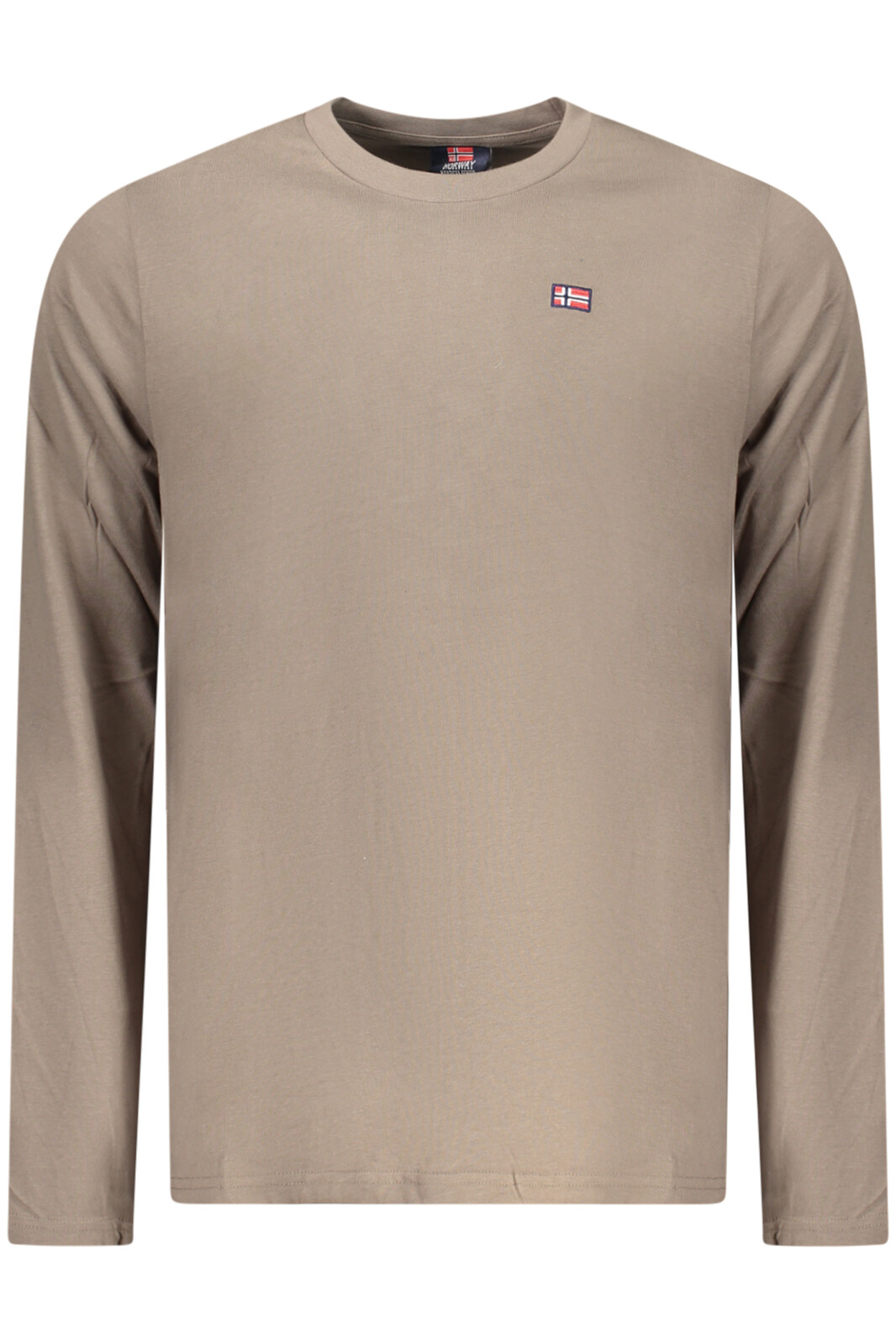 NORWAY 1963 MEN'S LONG-SLEEVE T-SHIRT BROWN