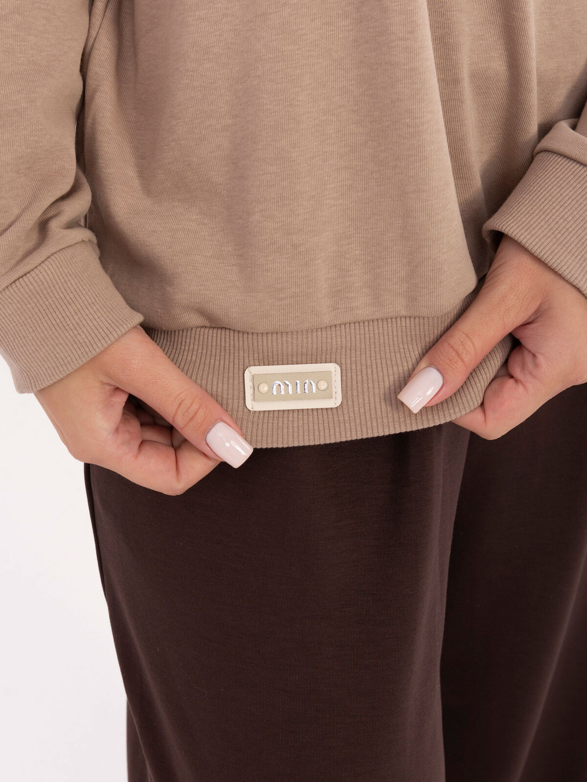 Sweatshirt-RV-BL-A941.58-dark beige