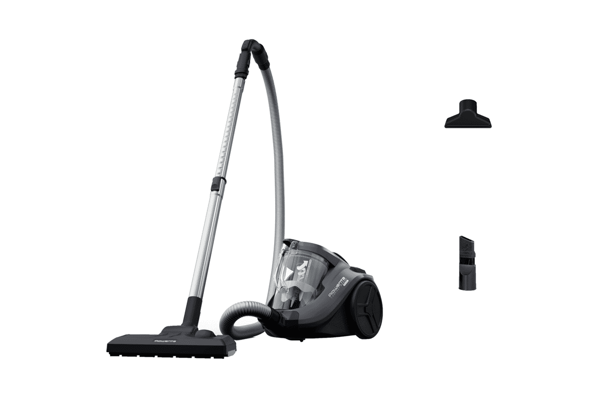 Bezsáčkový vysavač Rowenta Compact Power RO3726EA Tmavě Šedý/Černý