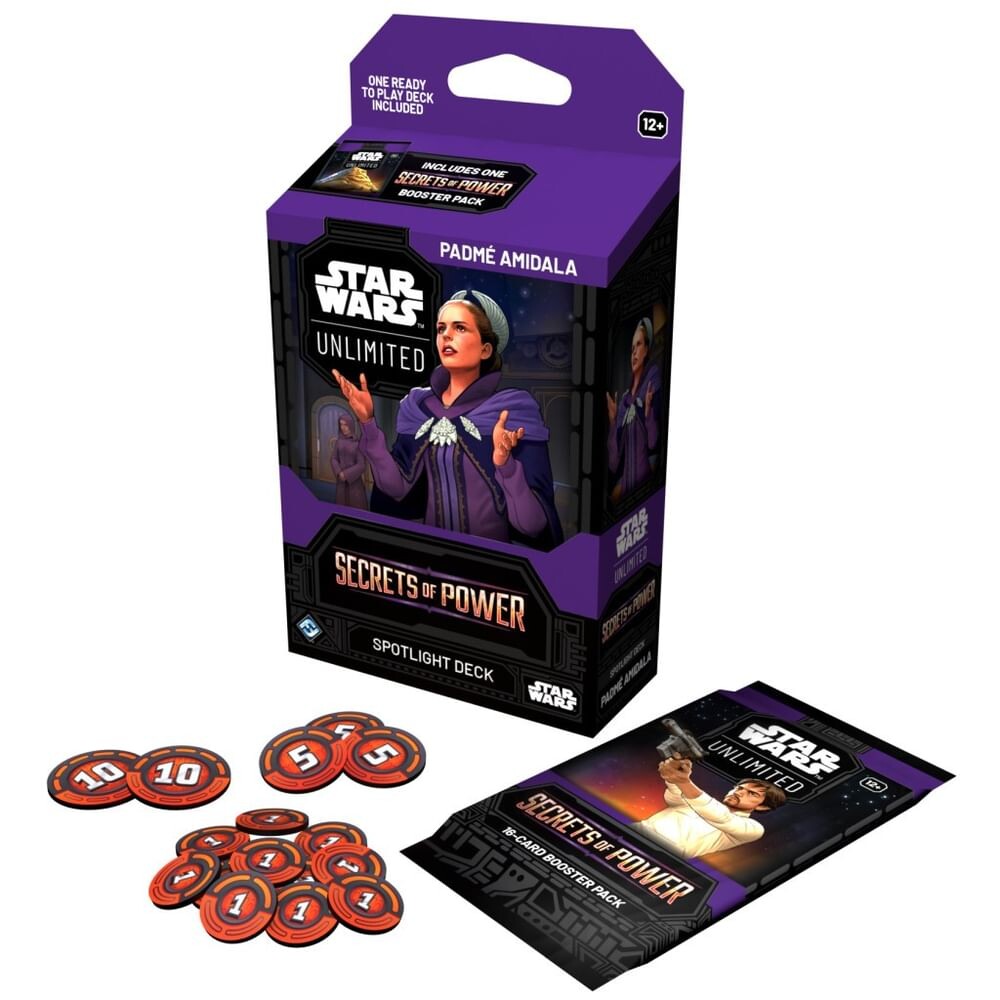 Fantasy Flight Games Star Wars: Unlimited – Secrets of Power - Spotlight Deck Varianta: Padmé Amidala