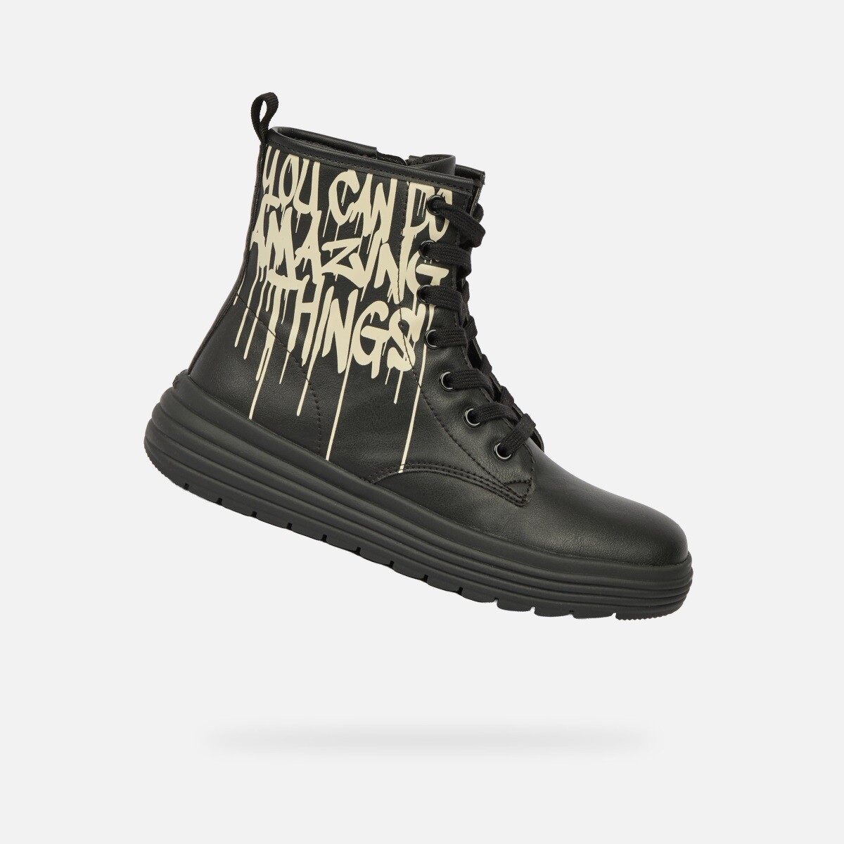 Dívčí kotníková obuv geox phaolae girl černá 31