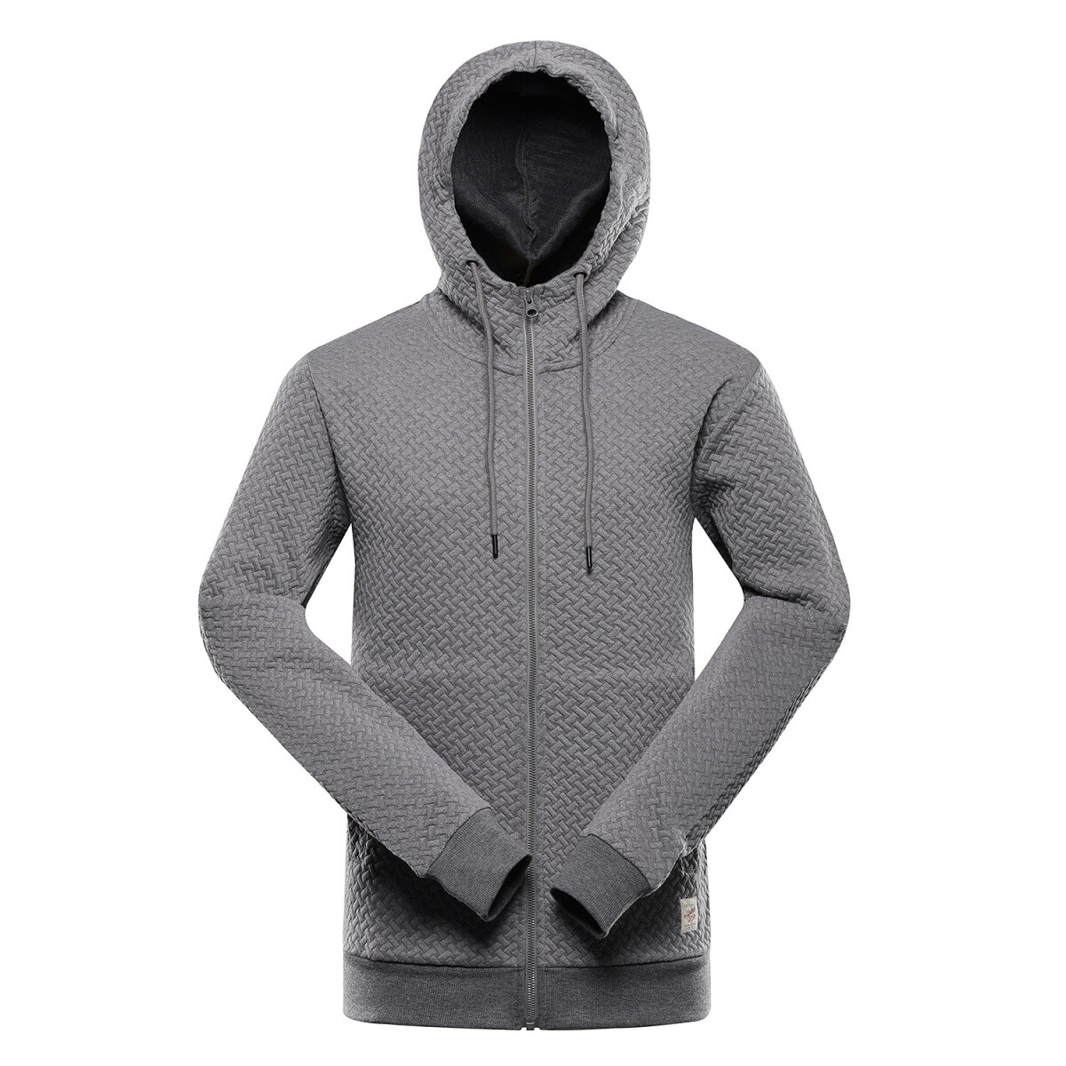 Pánská mikina s kapucí alpine pro lel tmavě šedá m