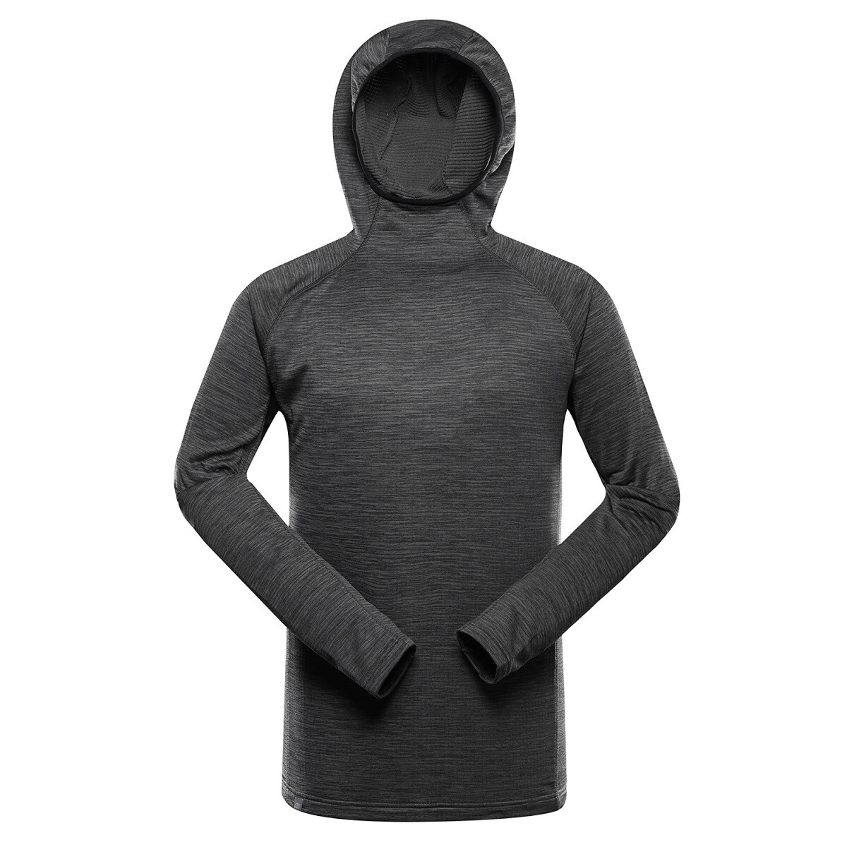 Pánská rychleschnoucí mikina alpine pro rolt černá m