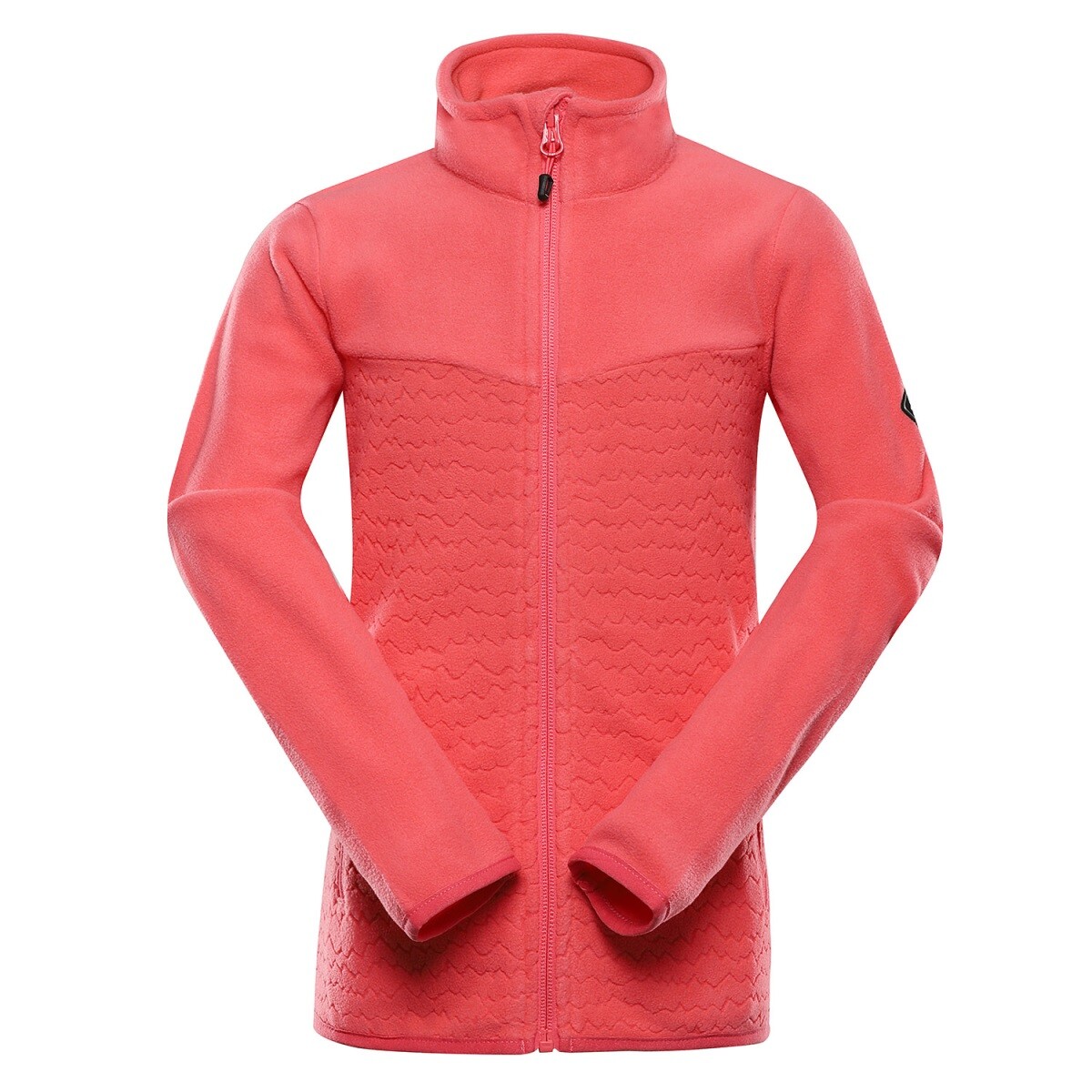 Dětská hřejivá mikina z mikrofleecu alpine pro siuso 3 červená 92-98