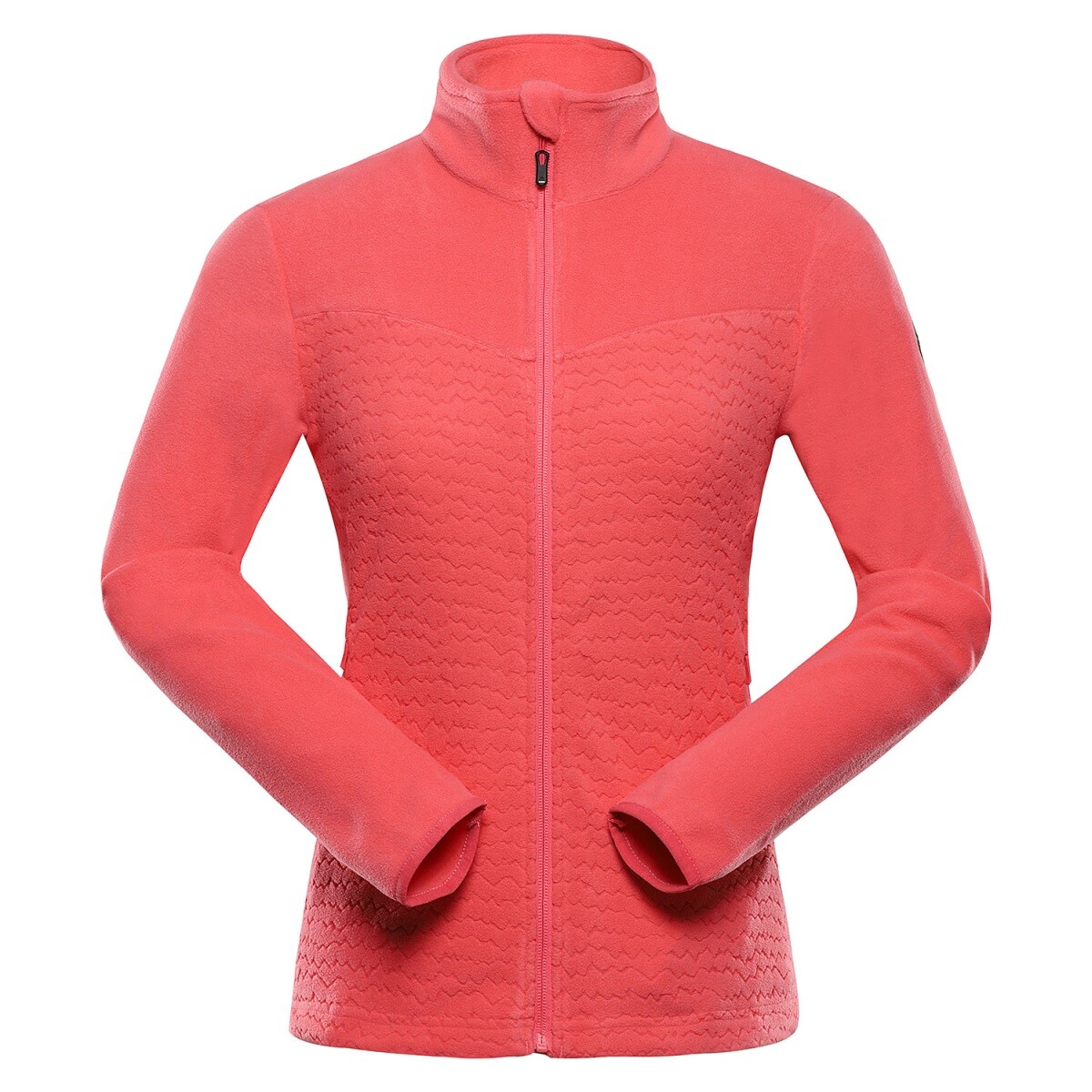 Dámská hřejivá mikina z mikrofleecu alpine pro siusa 3 červená xs