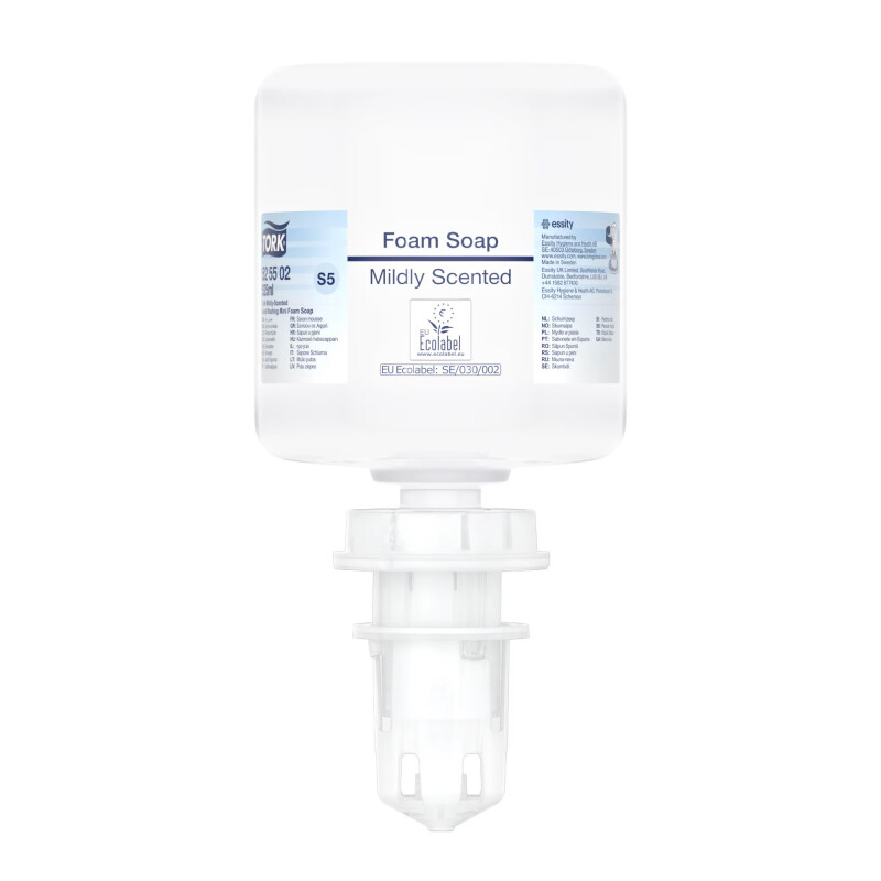 525502 Tork Mini jemně parfemované pěnové mýdlo S5, 525 ml