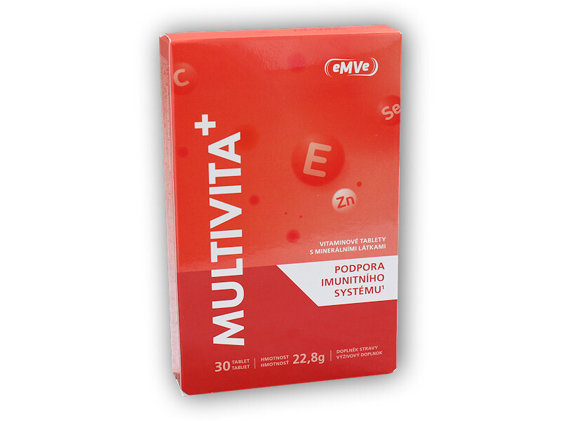 Vitar eMVe multivita+ 30 tablet blistr