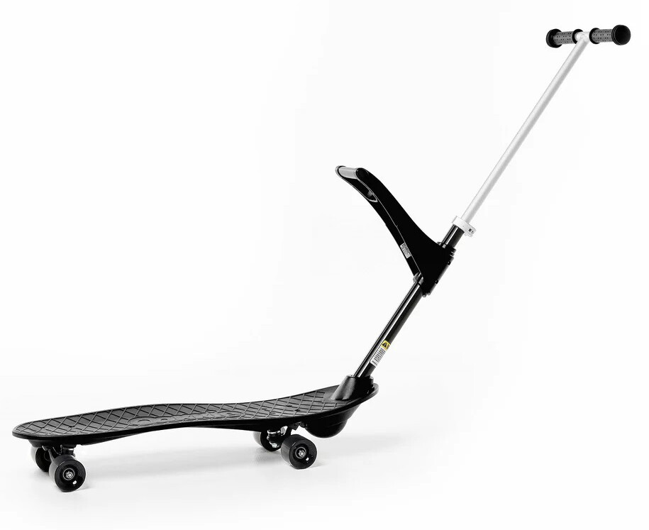 Ookkie - Kids Learner Skateboard Black - Skateboard s madlem