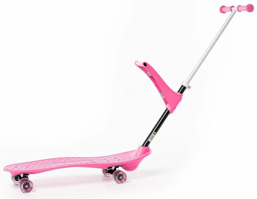 Ookkie - Kids Learner Skateboard Pink - Skateboard s madlem