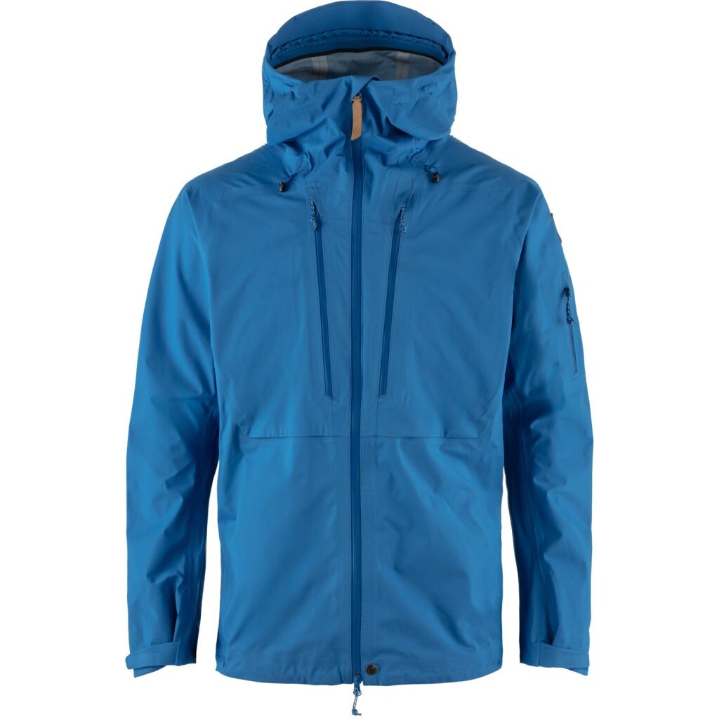 FJÄLLRÄVEN Keb Eco-Shell Jacket M, Alpine Blue (vzorek) velikost: M