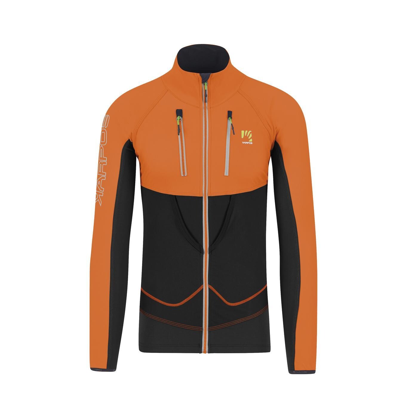 KARPOS Alagna Lite Jacket, Black/Vibr.Orange velikost: L