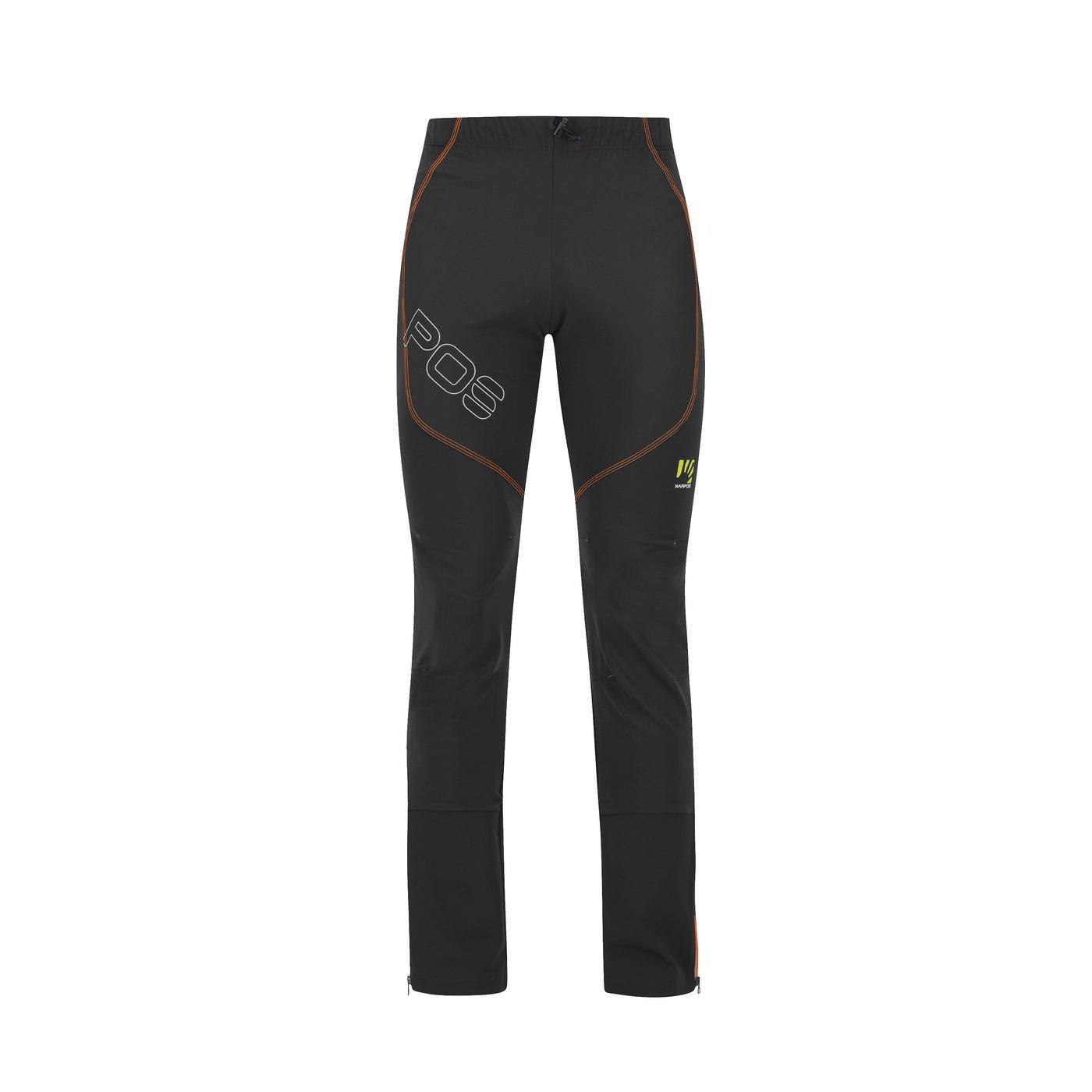 KARPOS Alagna Lite Pants, Black/Vibr.Orange velikost: L