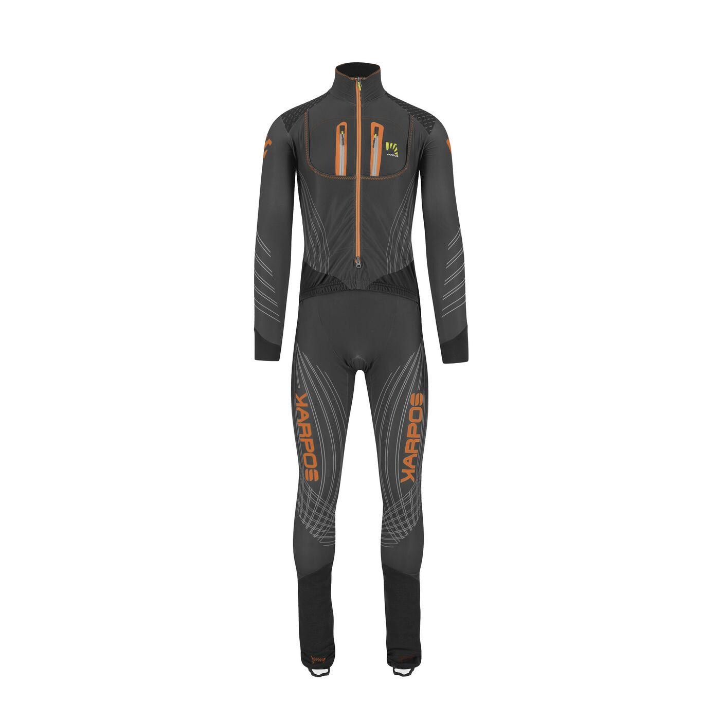KARPOS Karpos Race Suit, Woodl.Gray/Vibr.Orange velikost: L