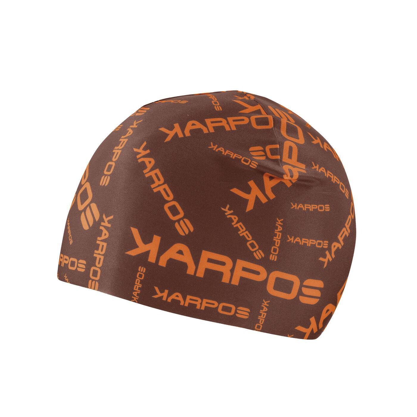 KARPOS Alagna Race Cap, Mahogany/Vibr.Orange velikost: OS (UNI)