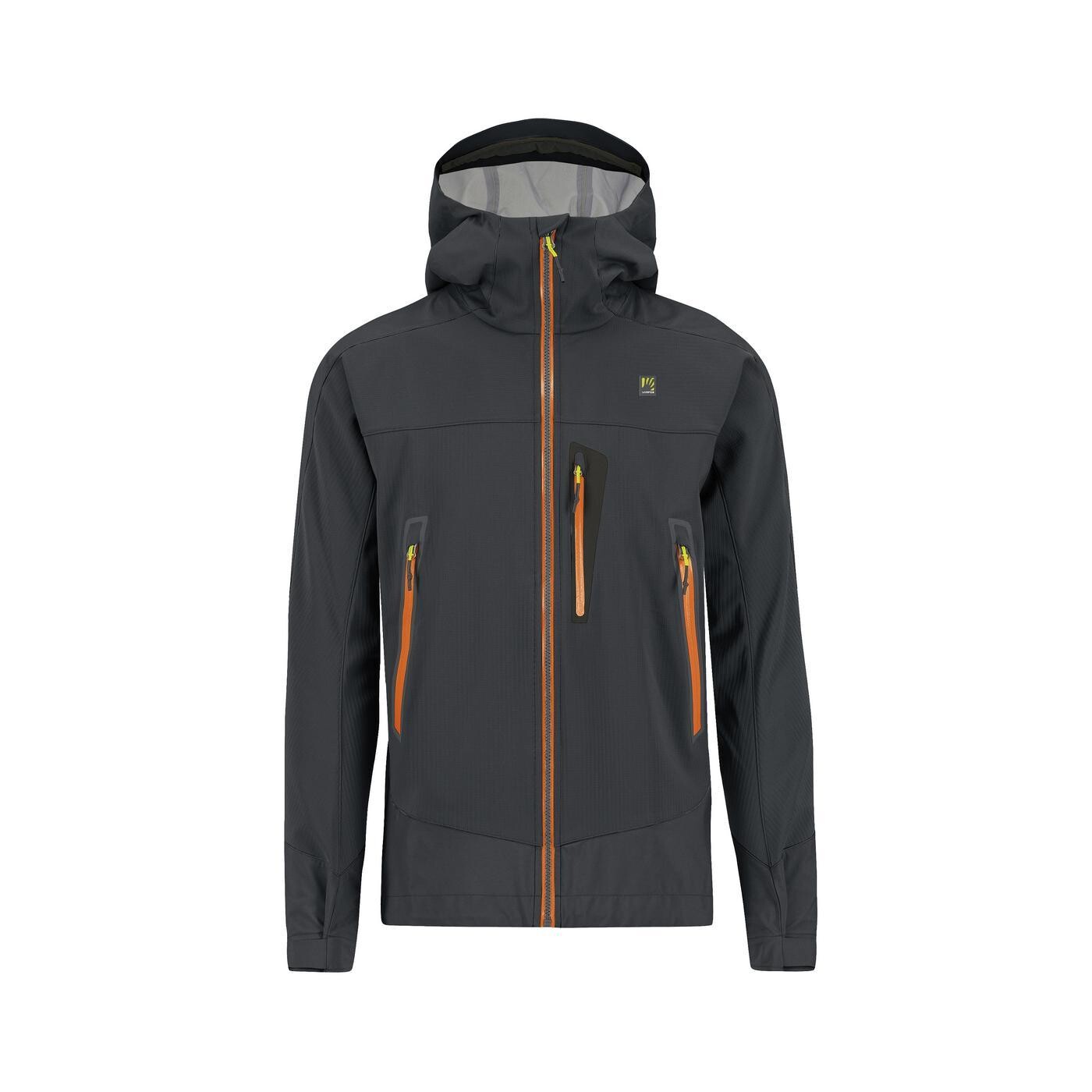 KARPOS Marmolada Jacket, Woodl.Gray/Vibr.Orange velikost: L