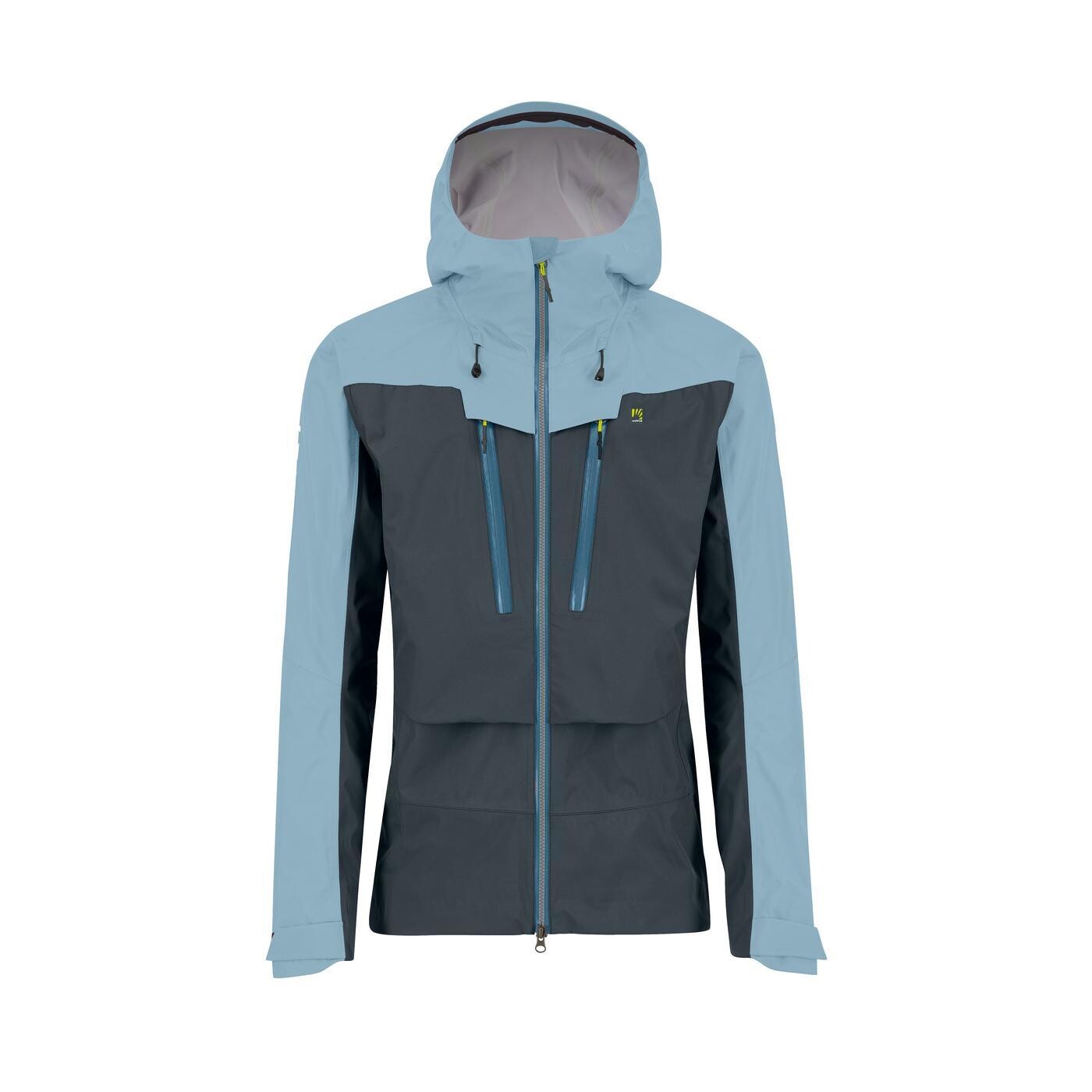 KARPOS Midi Shell Jacket, Woodl.Gray/Smoke Blue velikost: L
