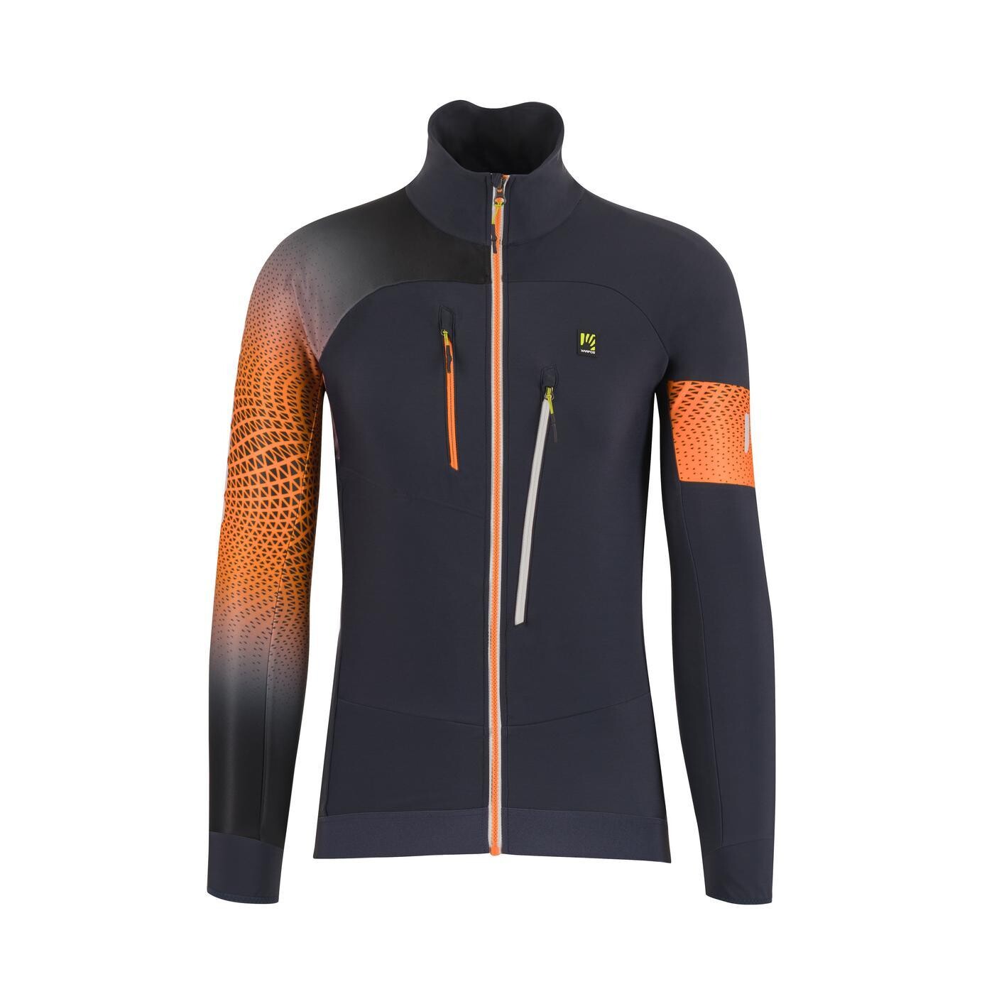KARPOS Alagna 2.0 Jacket, Woodl.Gray/Vibr.Orange velikost: L