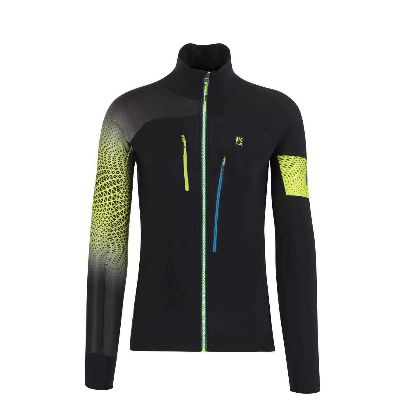 KARPOS Alagna 2.0 Jacket, Black/Acid Lime velikost: L