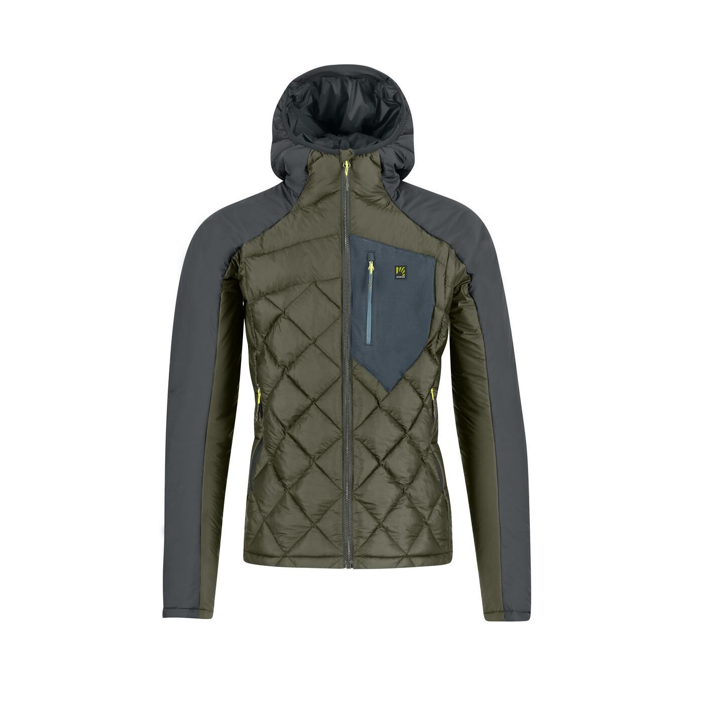 KARPOS Lastei Up Jacket, Deep Depths/Woodl.Gray velikost: L
