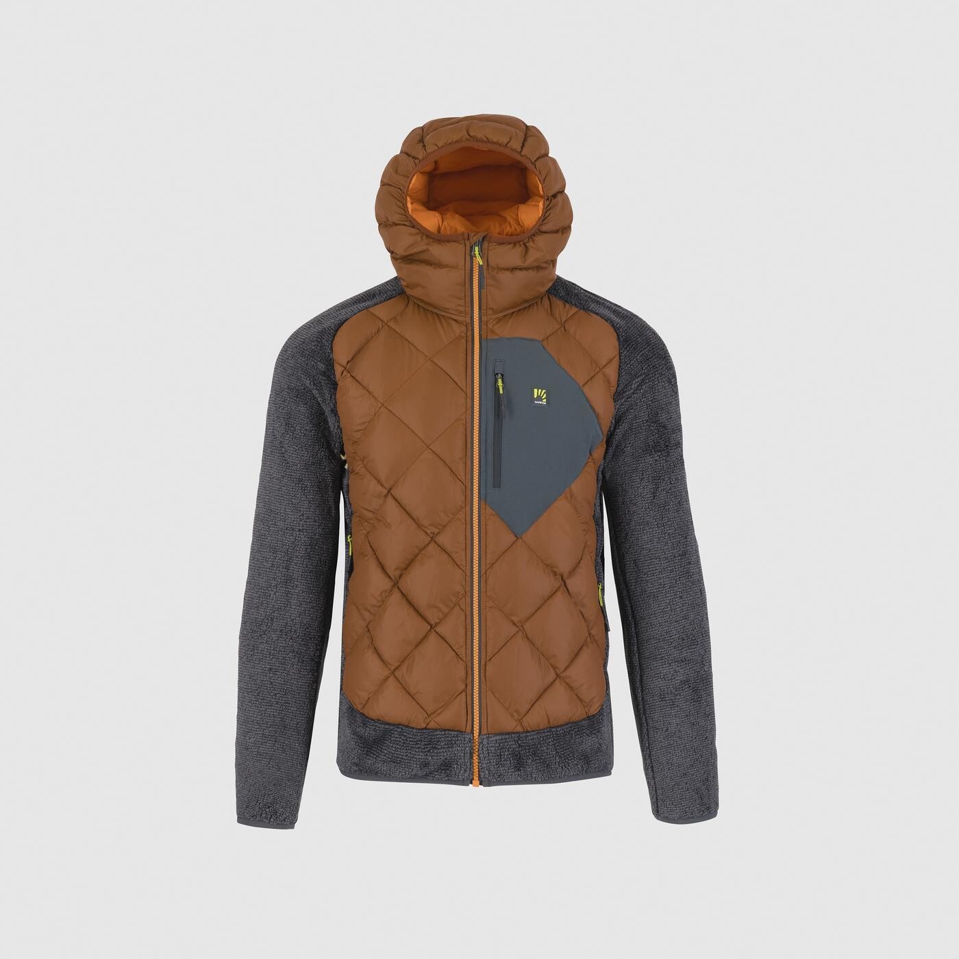 KARPOS Marmarole Up Jacket, Mahogany/Woodl.Gray velikost: L