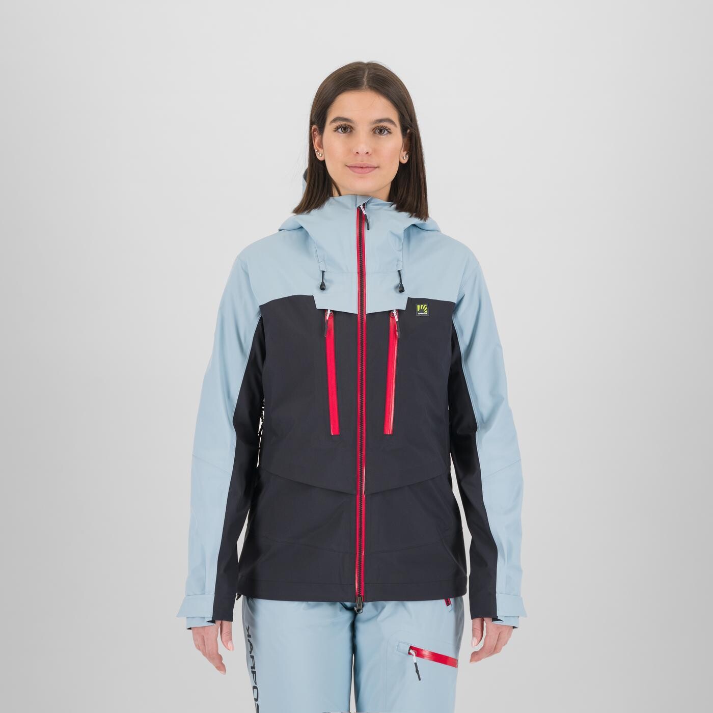 KARPOS Midi Shell W Jacket, Black/Forget velikost: S