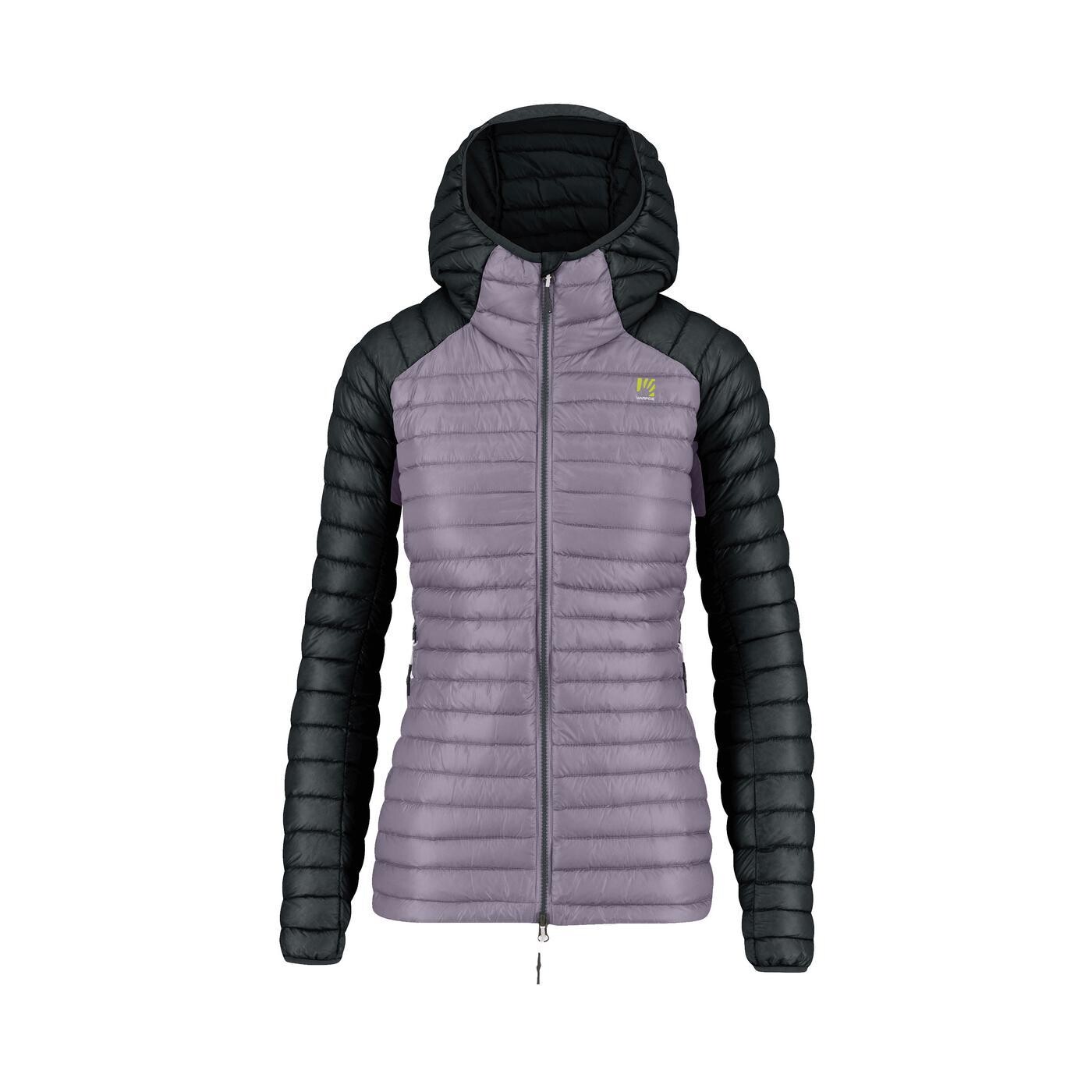KARPOS Alagna Down W Jacket, Lavender/Woodl.Gray velikost: S