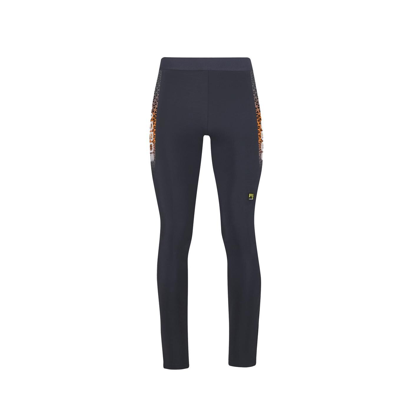 KARPOS Alagna 2.0 Tights, Woodl.Gray/Vibr.Orange velikost: L