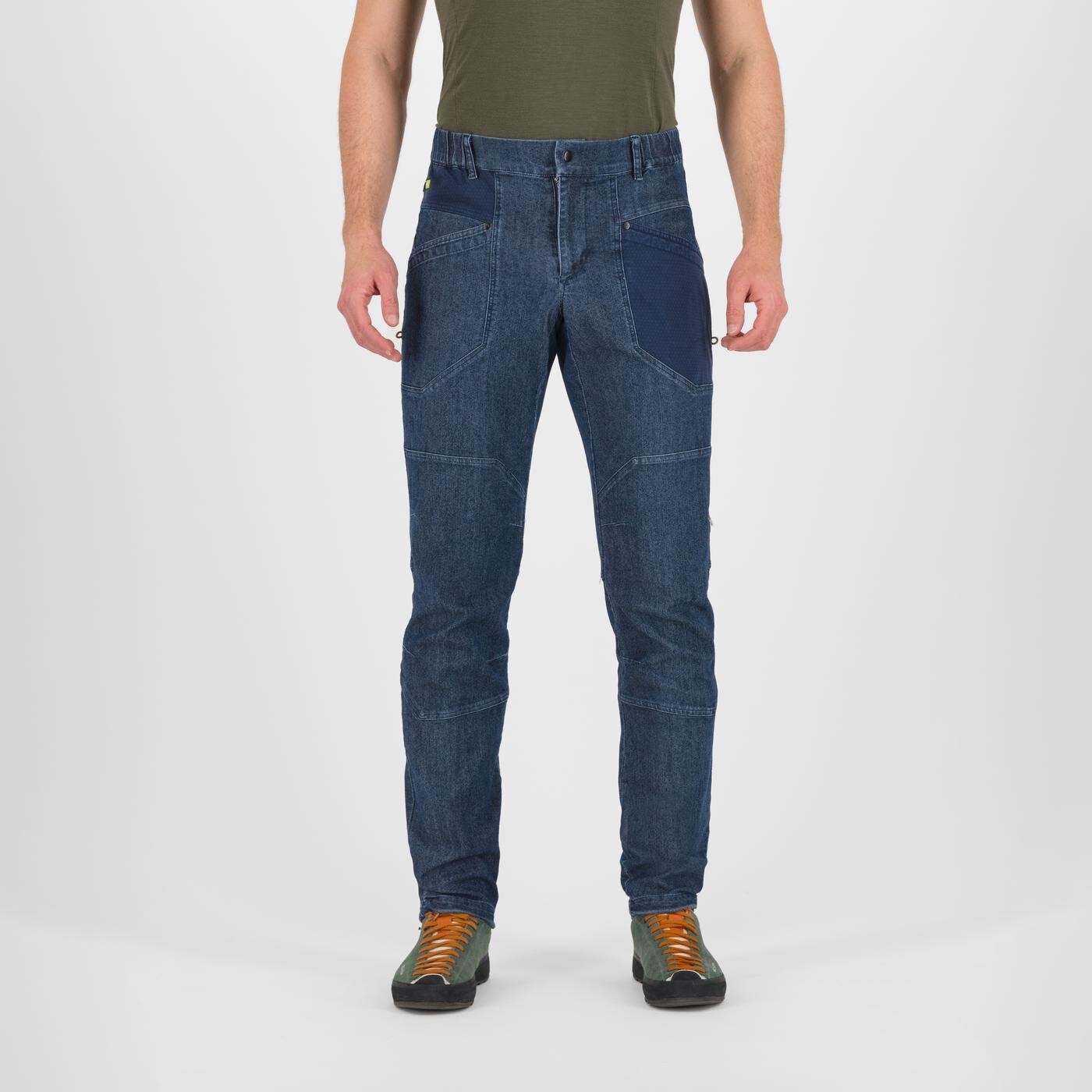 KARPOS Larice Jeans Pants, Blue Jeans velikost: 48