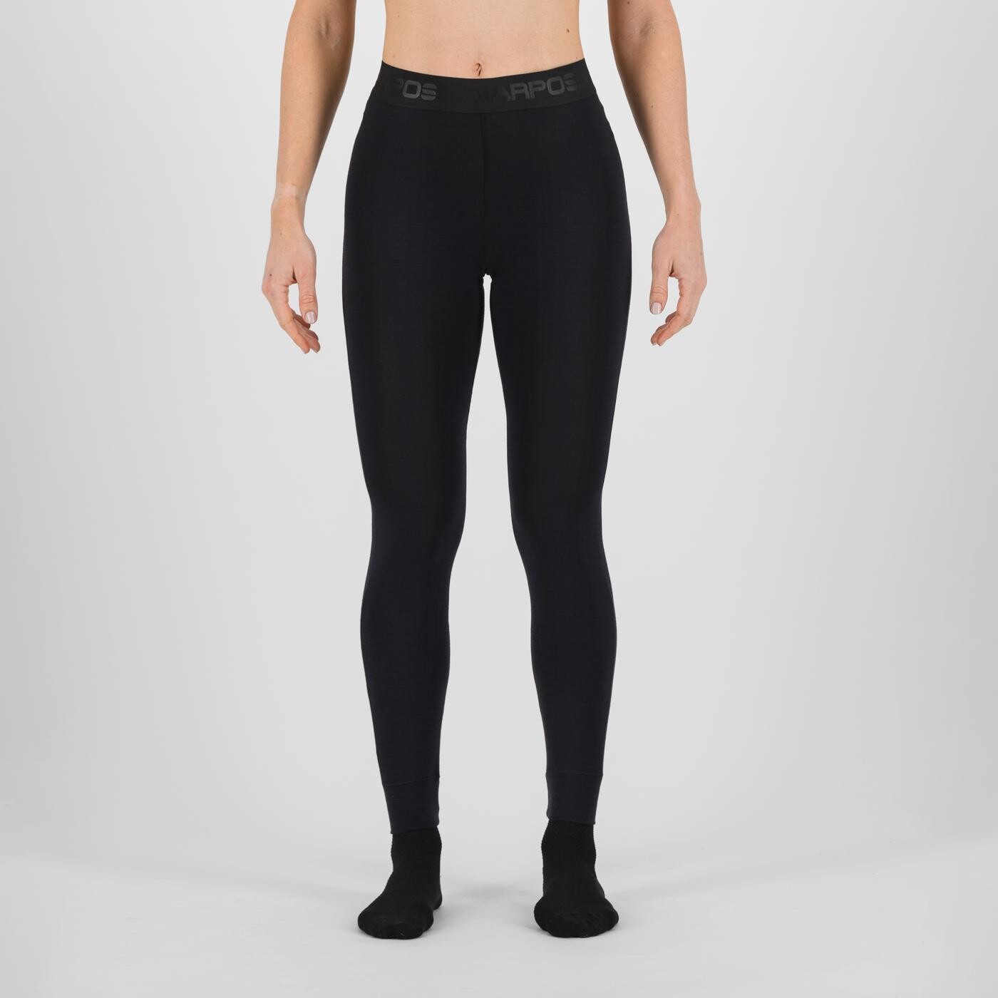 KARPOS Dinamico Merino 130 W Tights, Black velikost: S