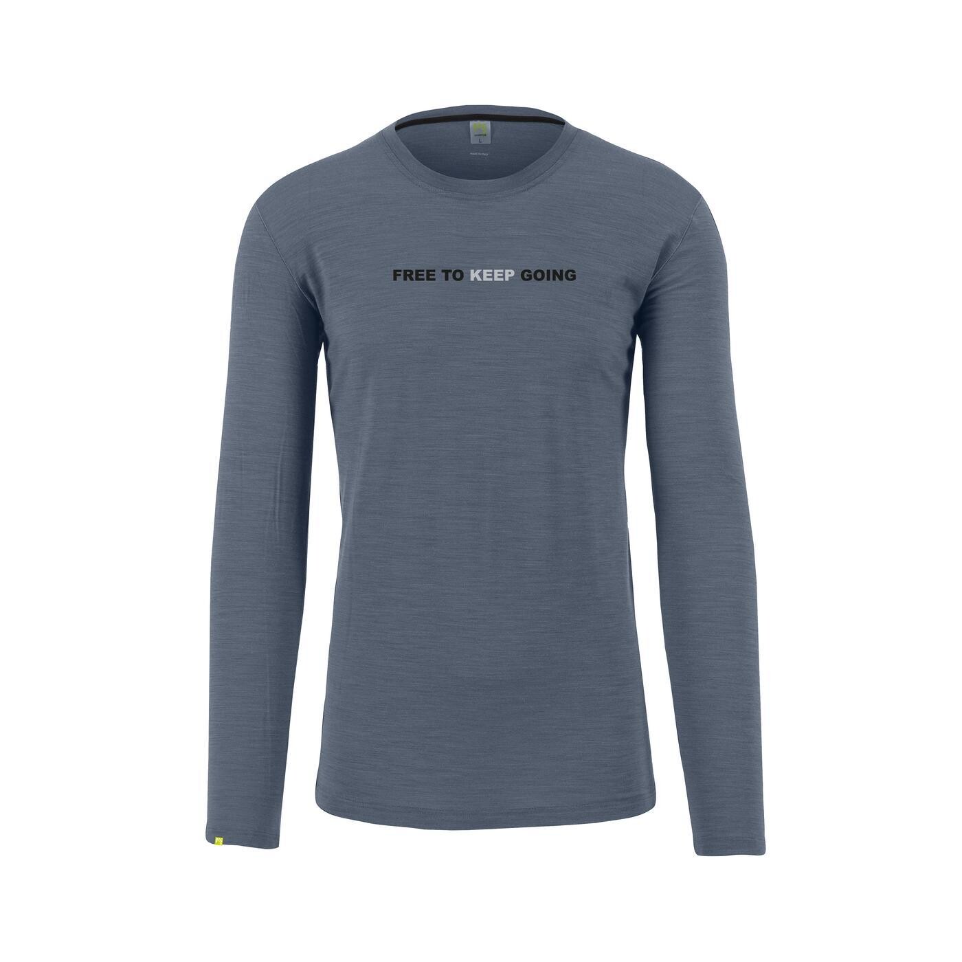 KARPOS Coppolo Merino Ls, Woodl.Gray velikost: L