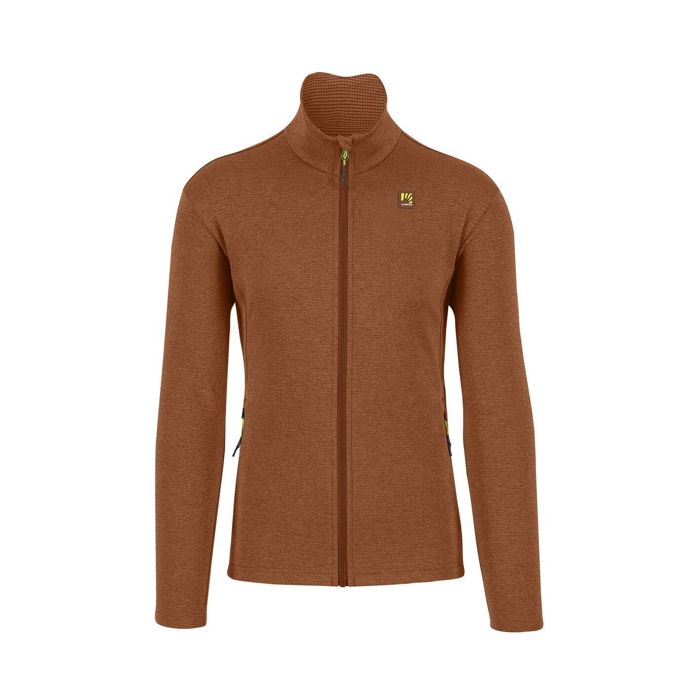 KARPOS Pizzocco Full Zip Fleece, Mahogany velikost: M