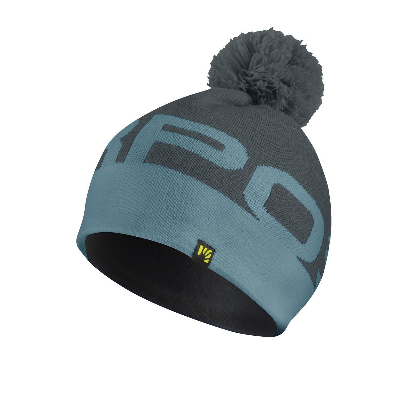 KARPOS Larin Evo Pon Pon Beanie, Woodl.Gray/Smoke Blue velikost: OS (UNI)