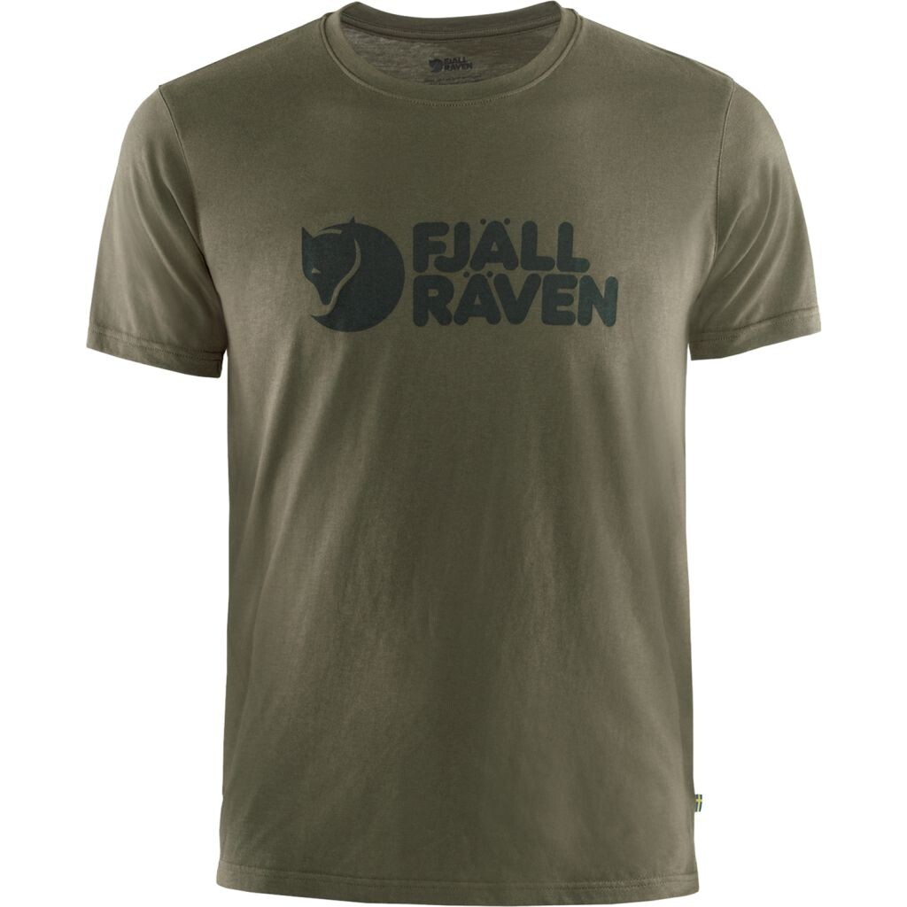 FJÄLLRÄVEN Fjällräven Logo T-shirt M, Dark Olive (vzorek) velikost: M